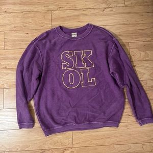 MN Vikings SKOL Cord Sweatshirt